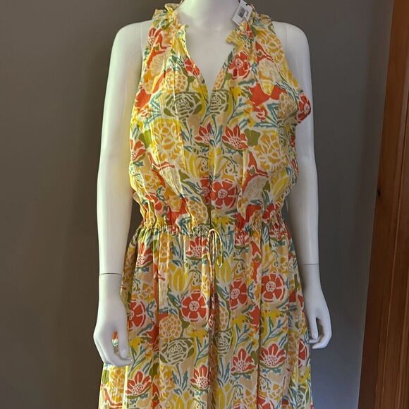 Velvet Graham & Spencer Bahama Floral Sleeveless Dress Ramona05 XL NWT - Picture 9 of 12